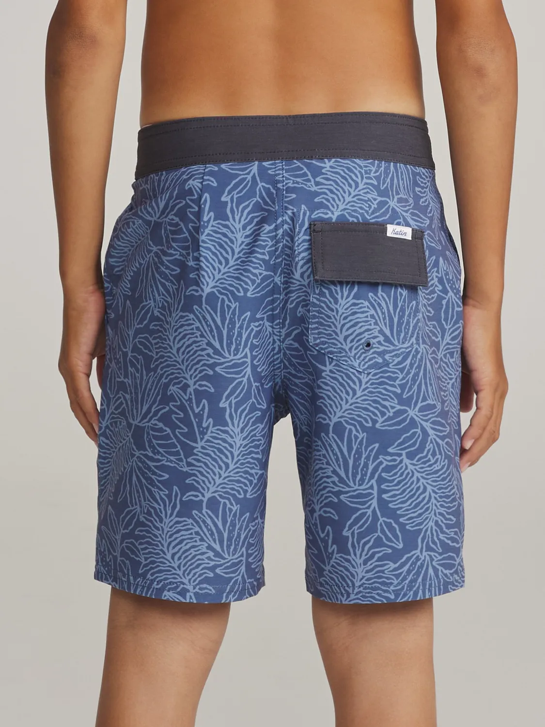 Katin Lush Hybrid Kinder Badeshorts Tropen-Print