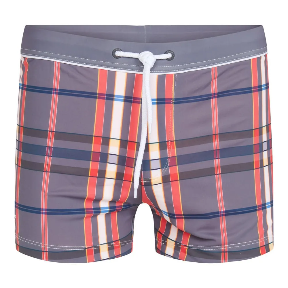 Ramatuelle Lankawi Herren Badeshorts eng kariert Stretch