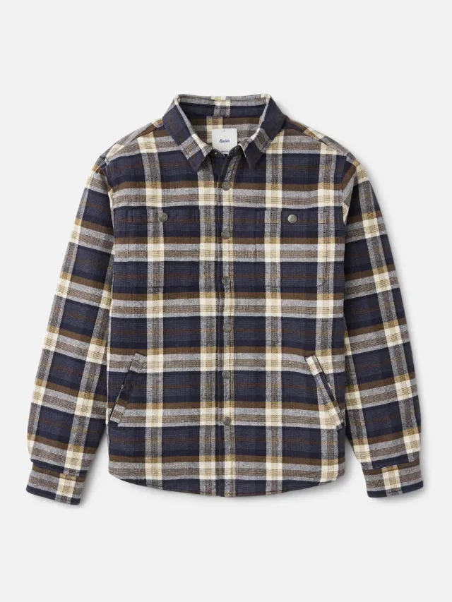 Katin Boys Harold Hemdjacke Karo Sherpa-Futter
