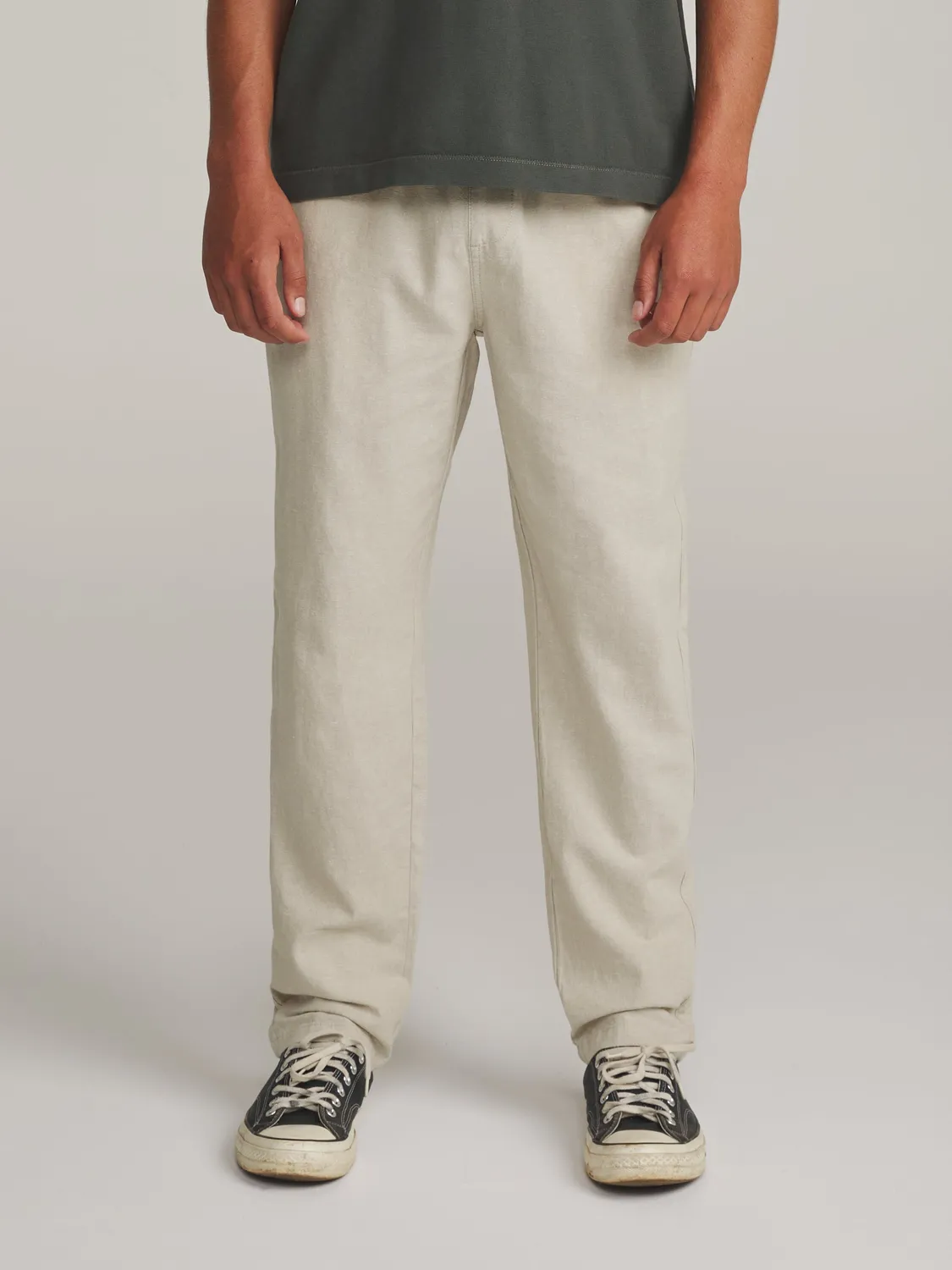 Katin Isaiah Local Pant Hose aus Baumwoll-Leinen-Mix
