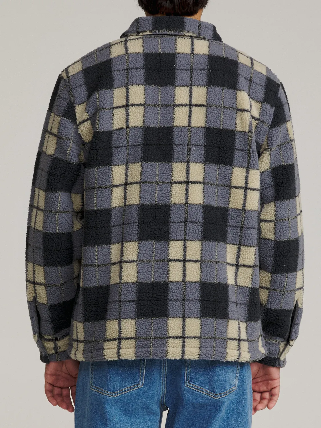 Katin Anderson Sherpa Jacke mit Flanellfutter