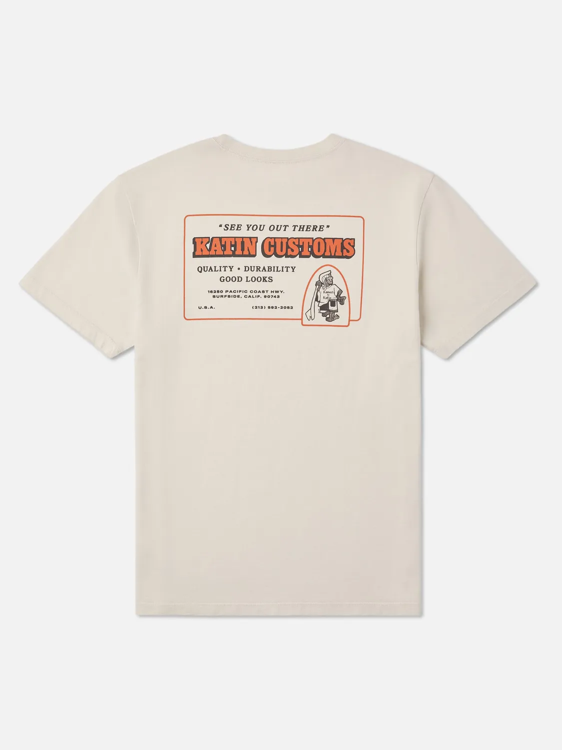 Katin Lorry T-Shirt Surf-Shop-Grafik