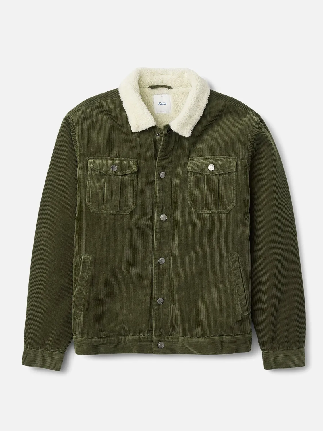 Katin Harris Denim Jacket mit Sherpa-Futter