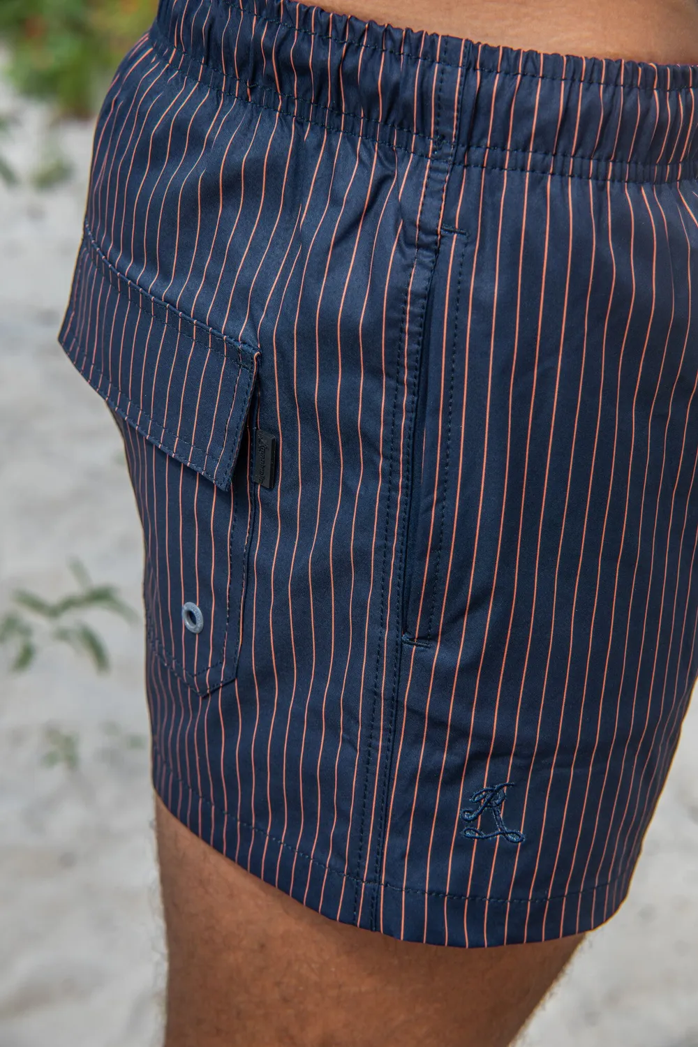 Ramatuelle Noirmoutier Badeshorts Herren kurz gestreift
