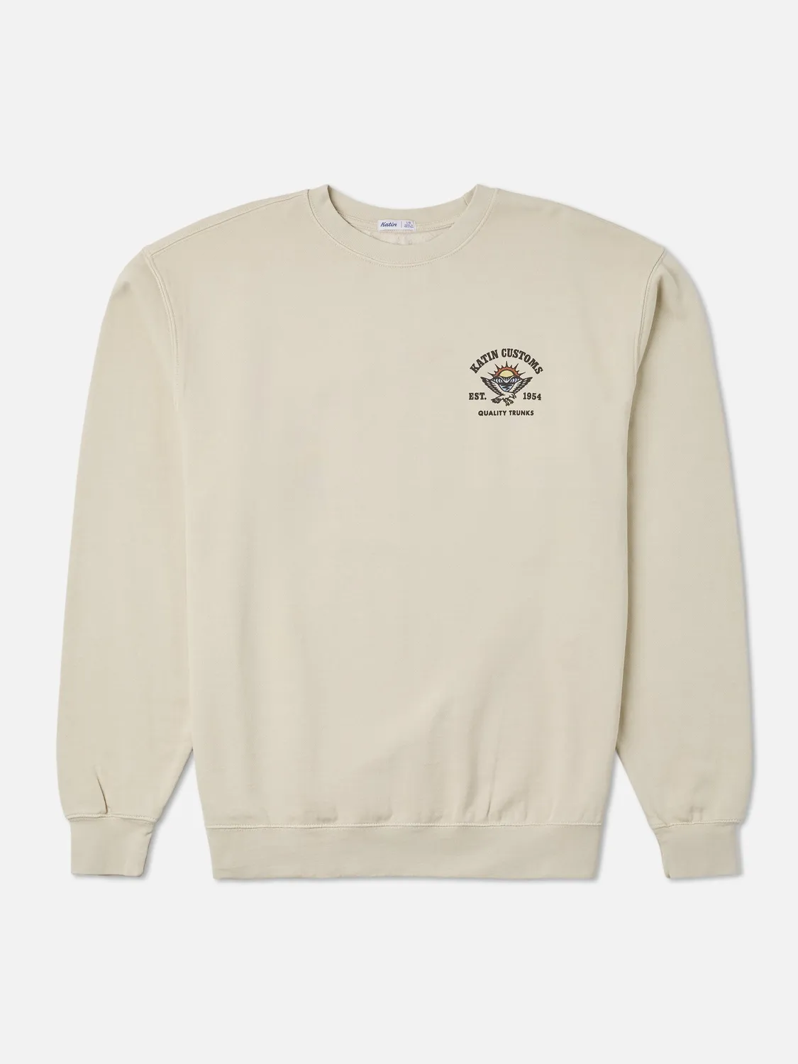 Katin Herman Crew Sweatshirt Grafik-Print