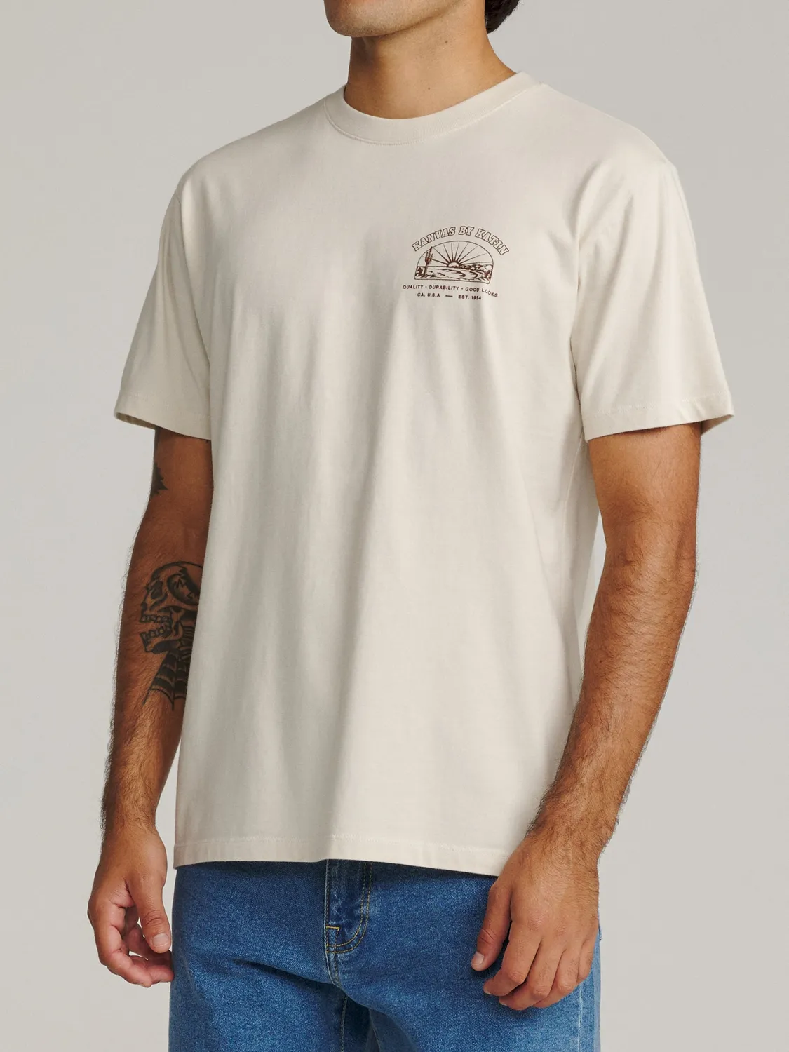 Katin Clint Tee T-Shirt mit Western-Grafik