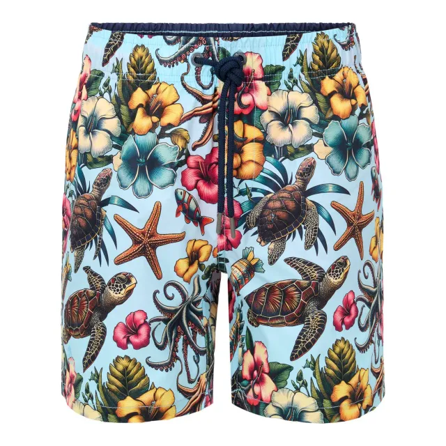 Ramatuelle Lanai Classic Badeshorts Tierprint