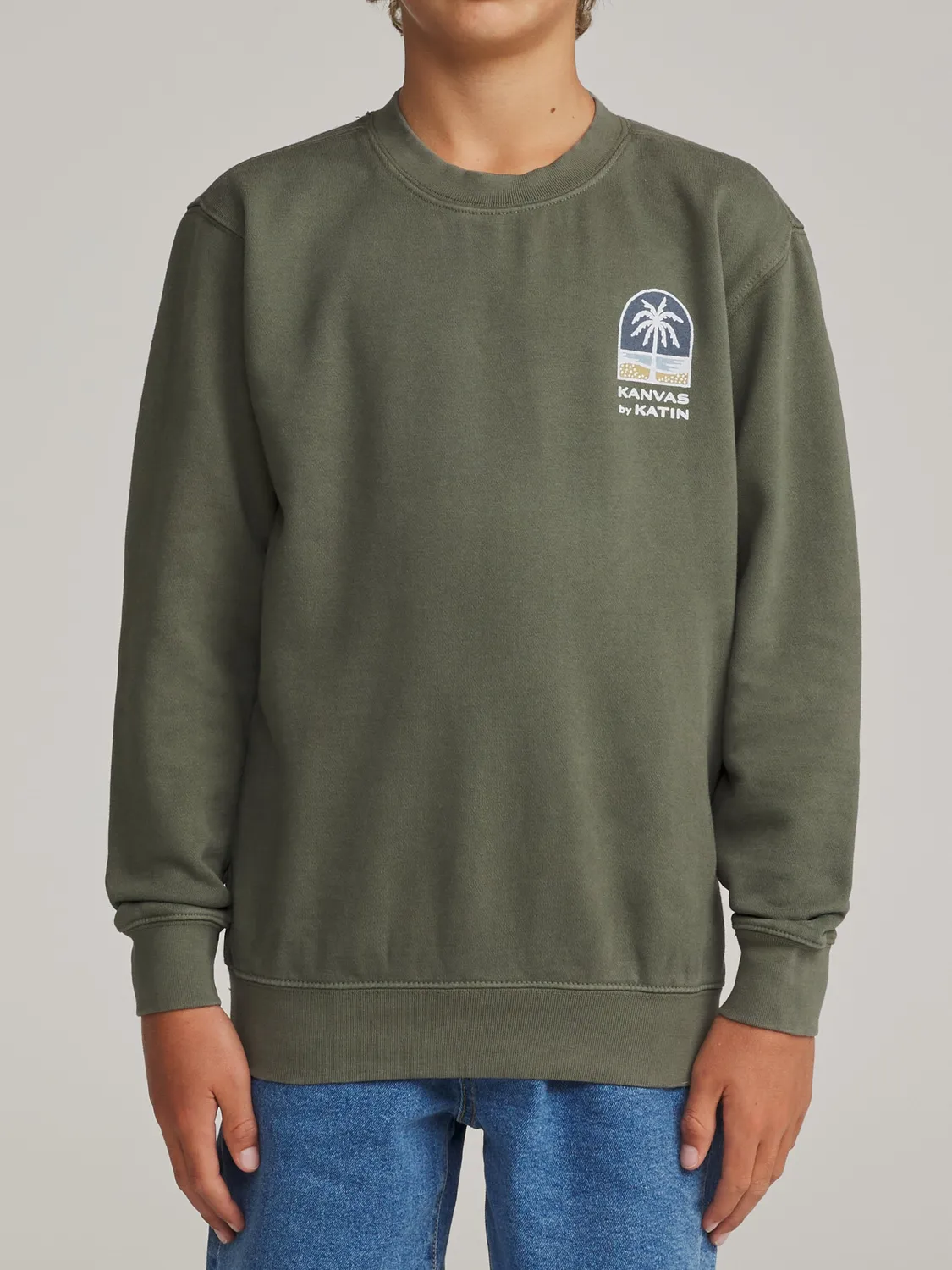 Katin Boys Passage Crew Sweatshirt Vintage-Print