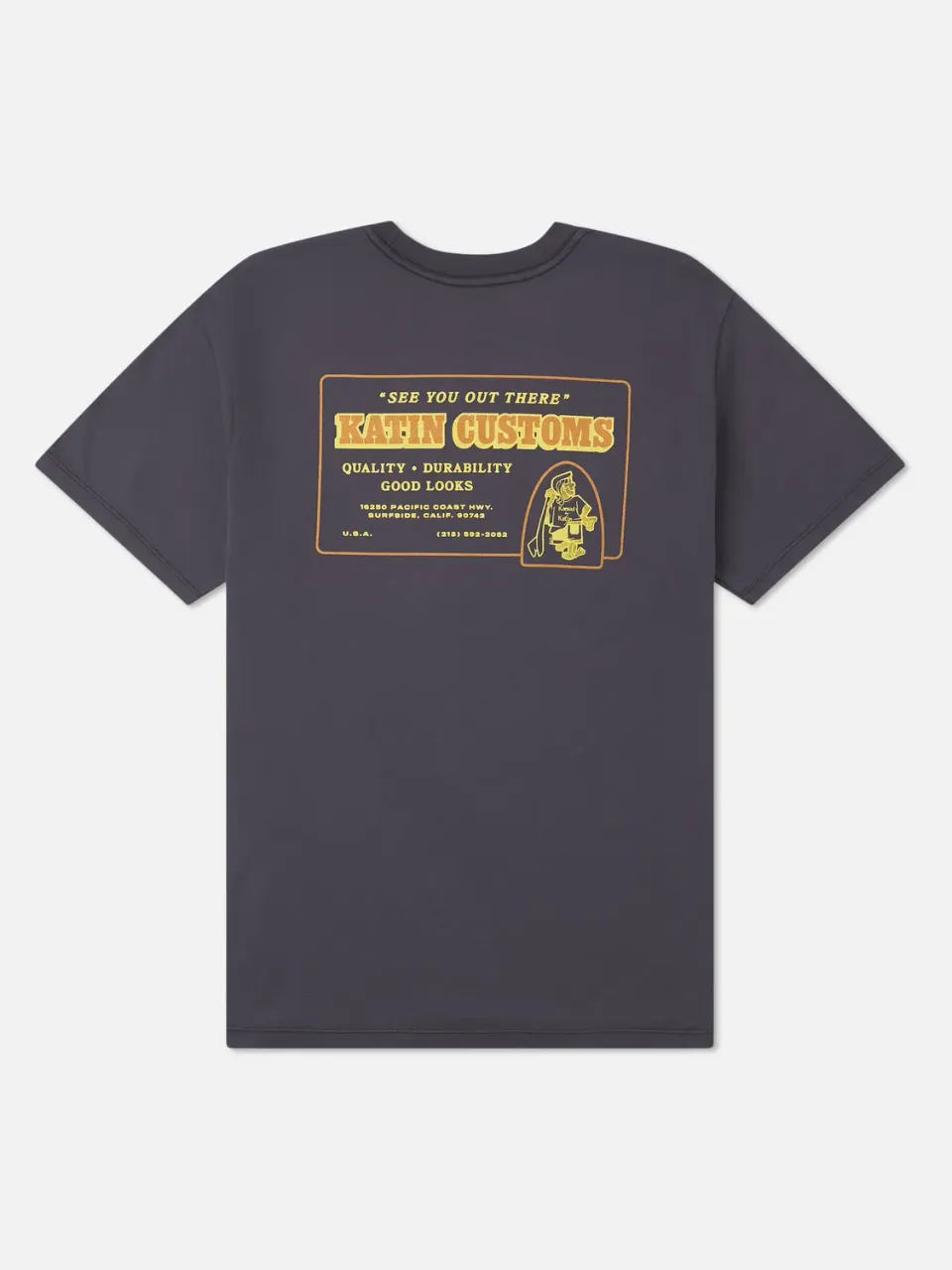 Katin Lorry T-Shirt Surf-Shop-Grafik