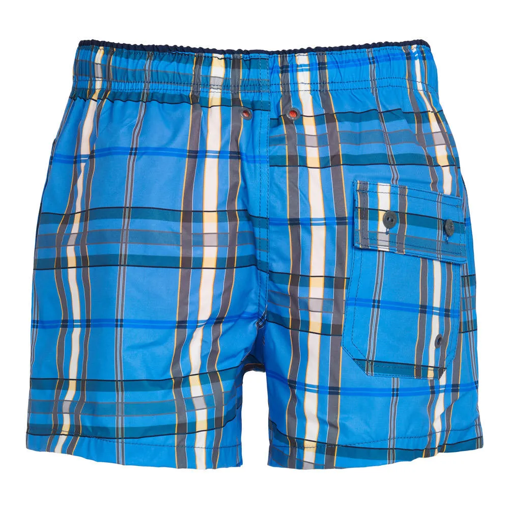 Ramatuelle Porquerolles Badeshorts kurz Karo recycelt