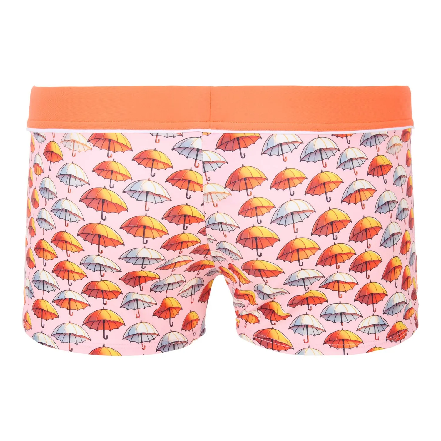 Ramatuelle Frazer Herren Badeshorts Square-Cut Schirm-Print