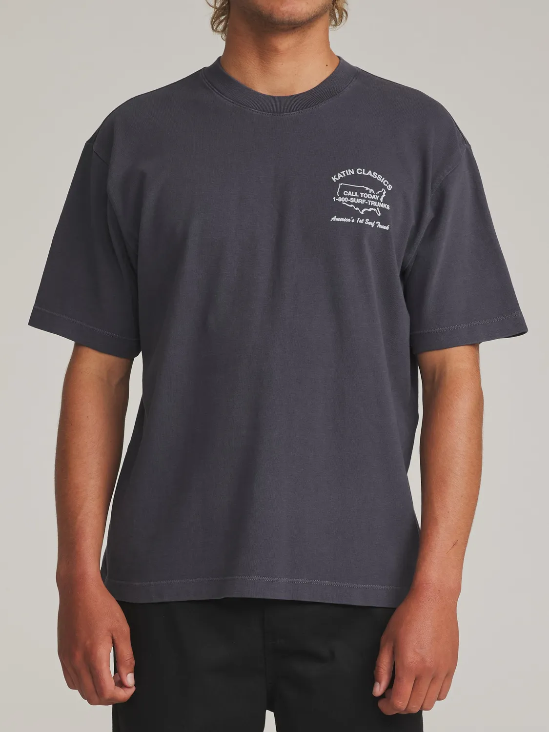 Katin States Box Fit T-Shirt Vintage-Grafik