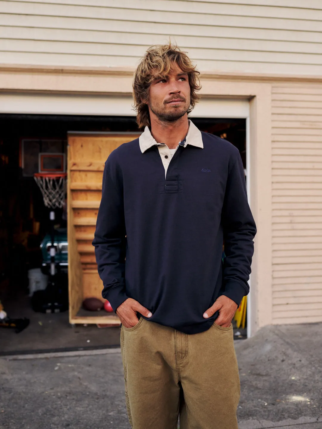 Katin Ronan Polo Polohemd Canvas-Kragen