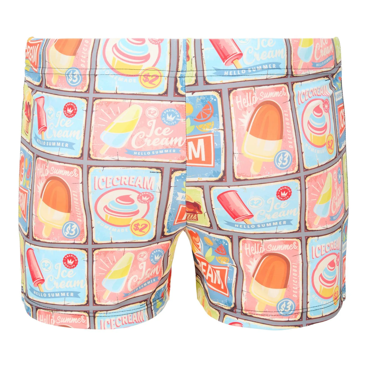 Ramatuelle Frozen Swim Trunks eng mit Eis-Print