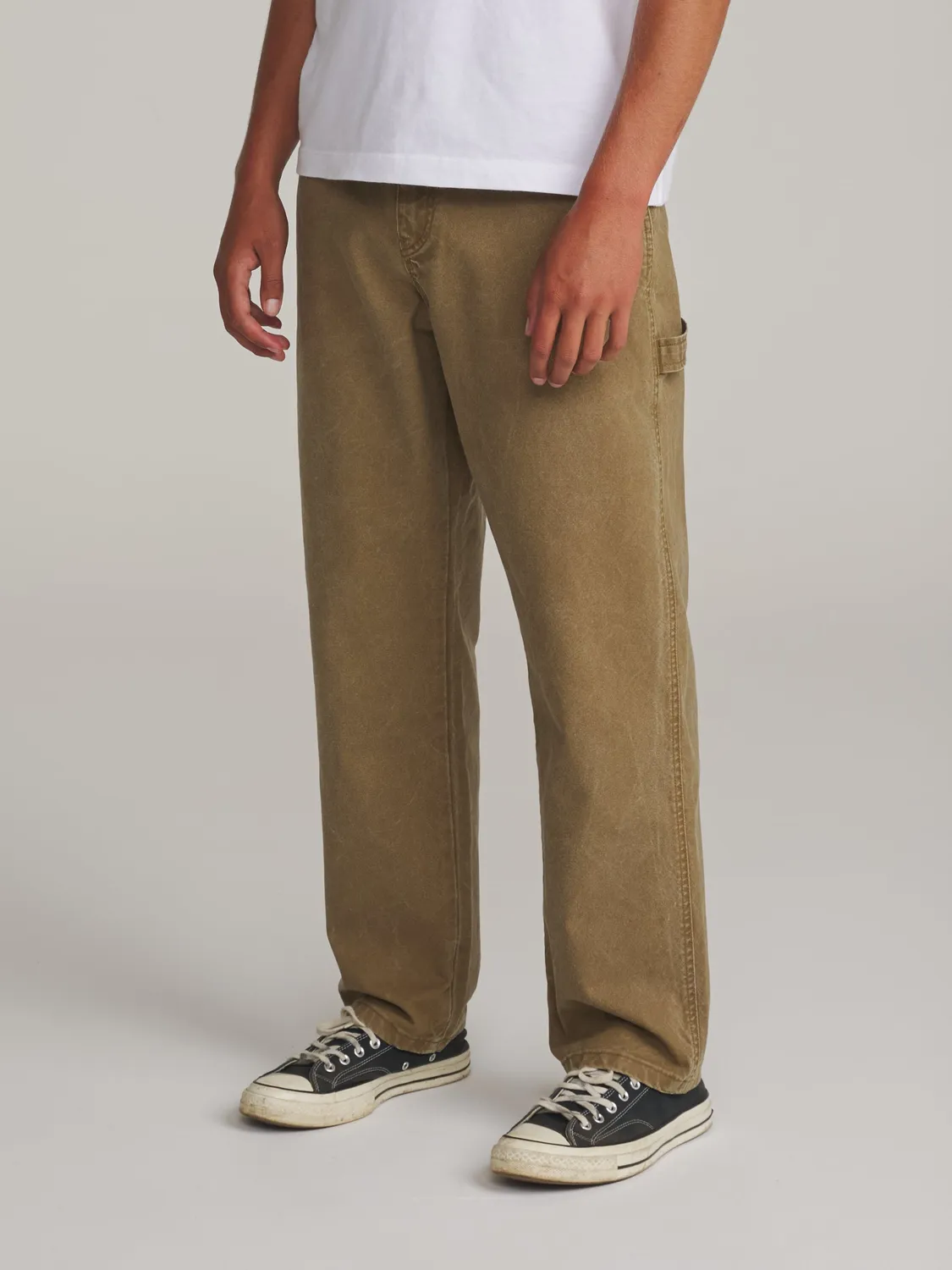 Katin Stanley Arbeitshose Relaxed Fit aus Canvas