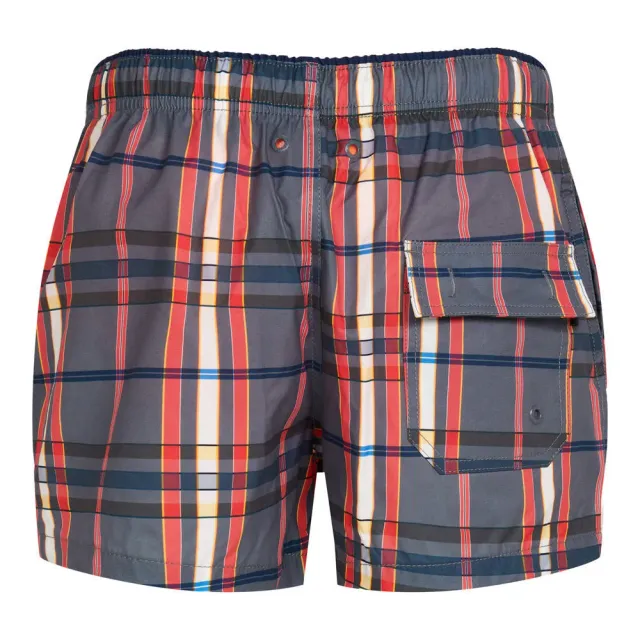 Ramatuelle Porquerolles Badeshorts kurz Karo recycelt