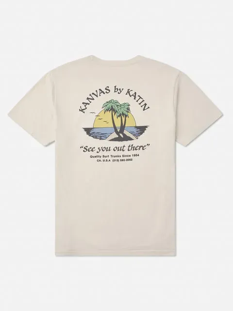 Katin Salina T-Shirt mit Coastal-Grafik