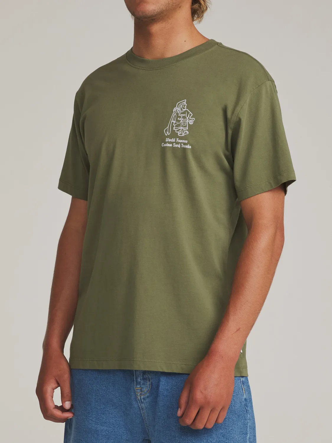 Katin Rag T-Shirt aus Bio-Baumwolle mit Surf-Print