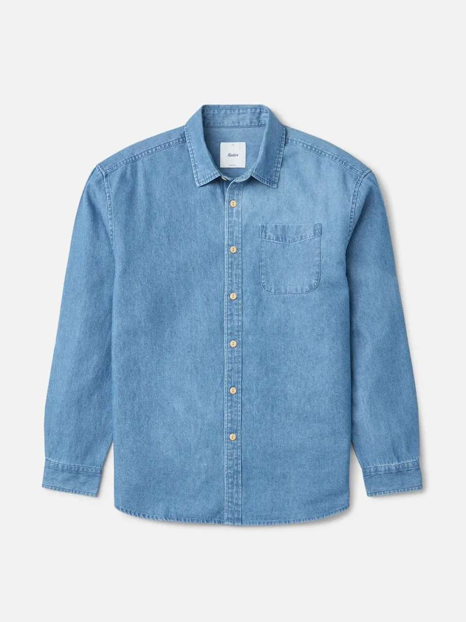 Katin Henry Denim Shirt Jeanshemd