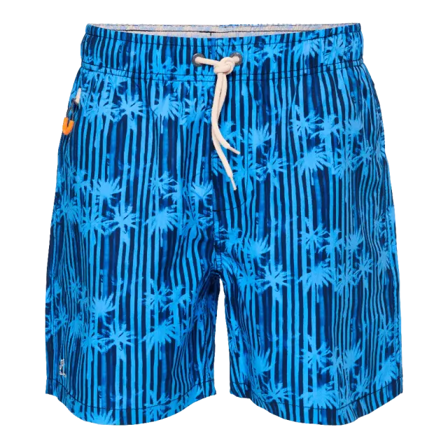 Ramatulle Beachwear La Palma Classic Badeshorts Palmenprint