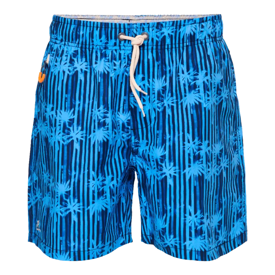 Ramatulle Beachwear La Palma Classic Badeshorts Palmenprint