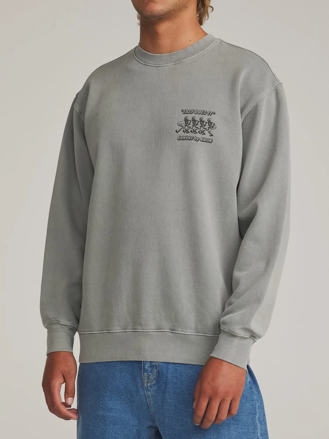 Katin Bones Crew Sweatshirt Grafik Fleece