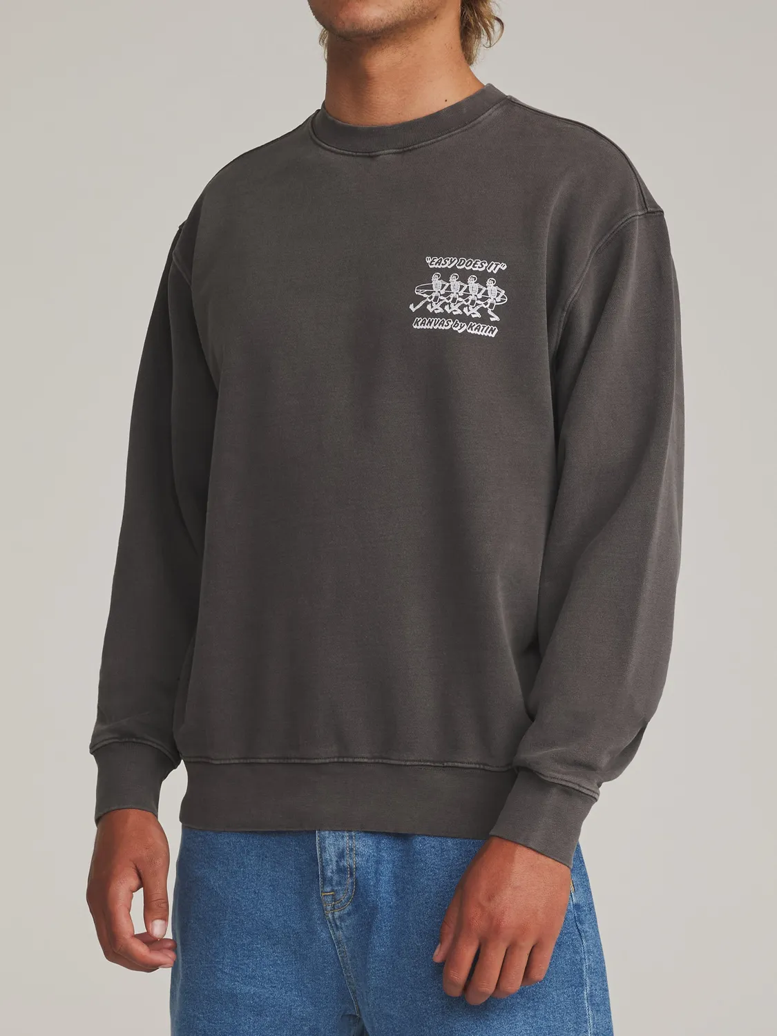 Katin Bones Crew Sweatshirt Grafik Fleece