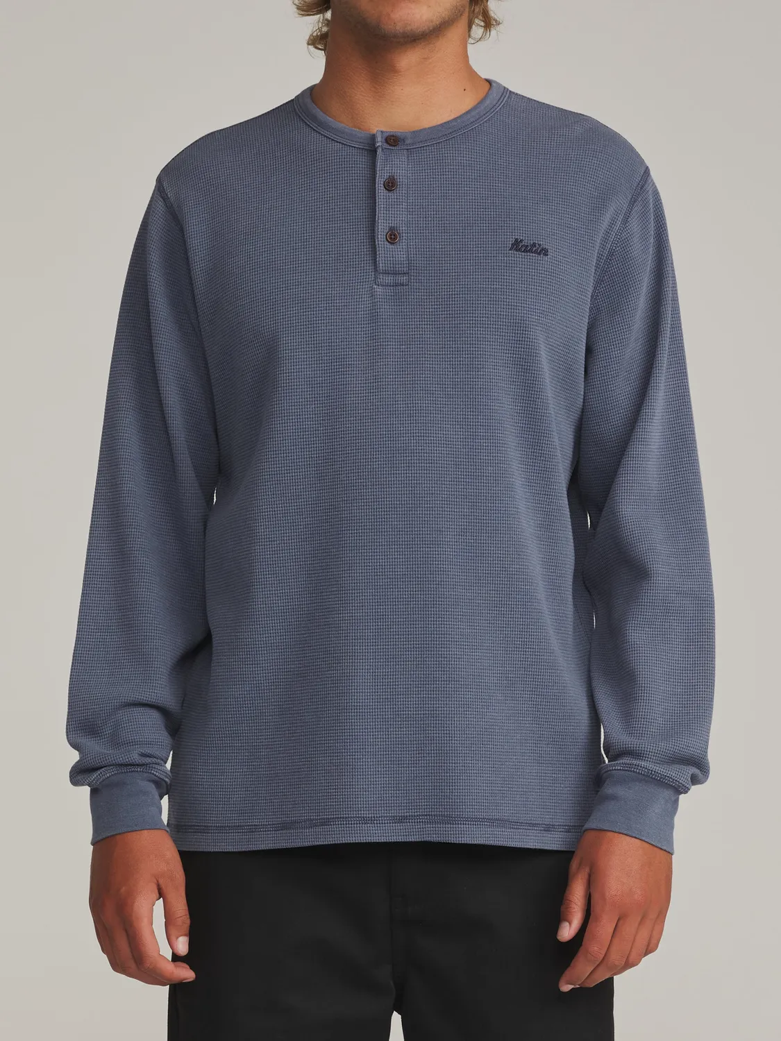 Katin Mesa Thermal Henley Longsleeve Waffle