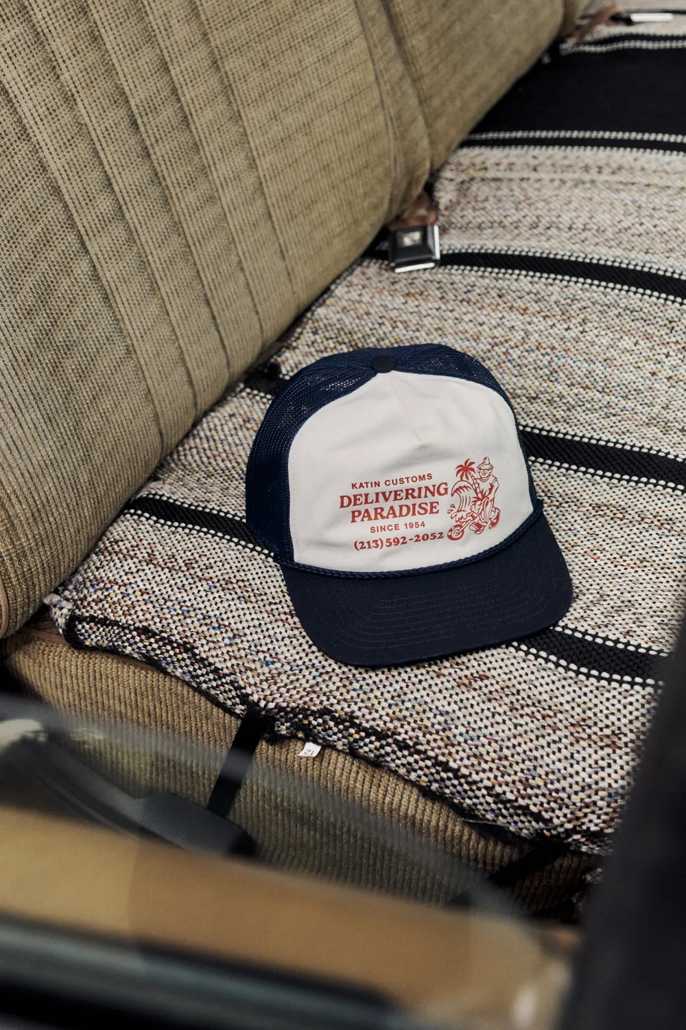 Katin Wheeler Trucker Cap Canvas Mesh Snapback
