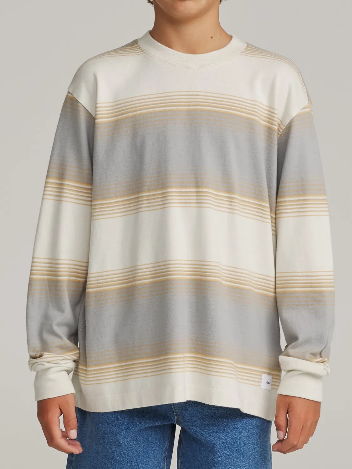 Katin Boys Sunset Box Fit Langarmshirt Streifen