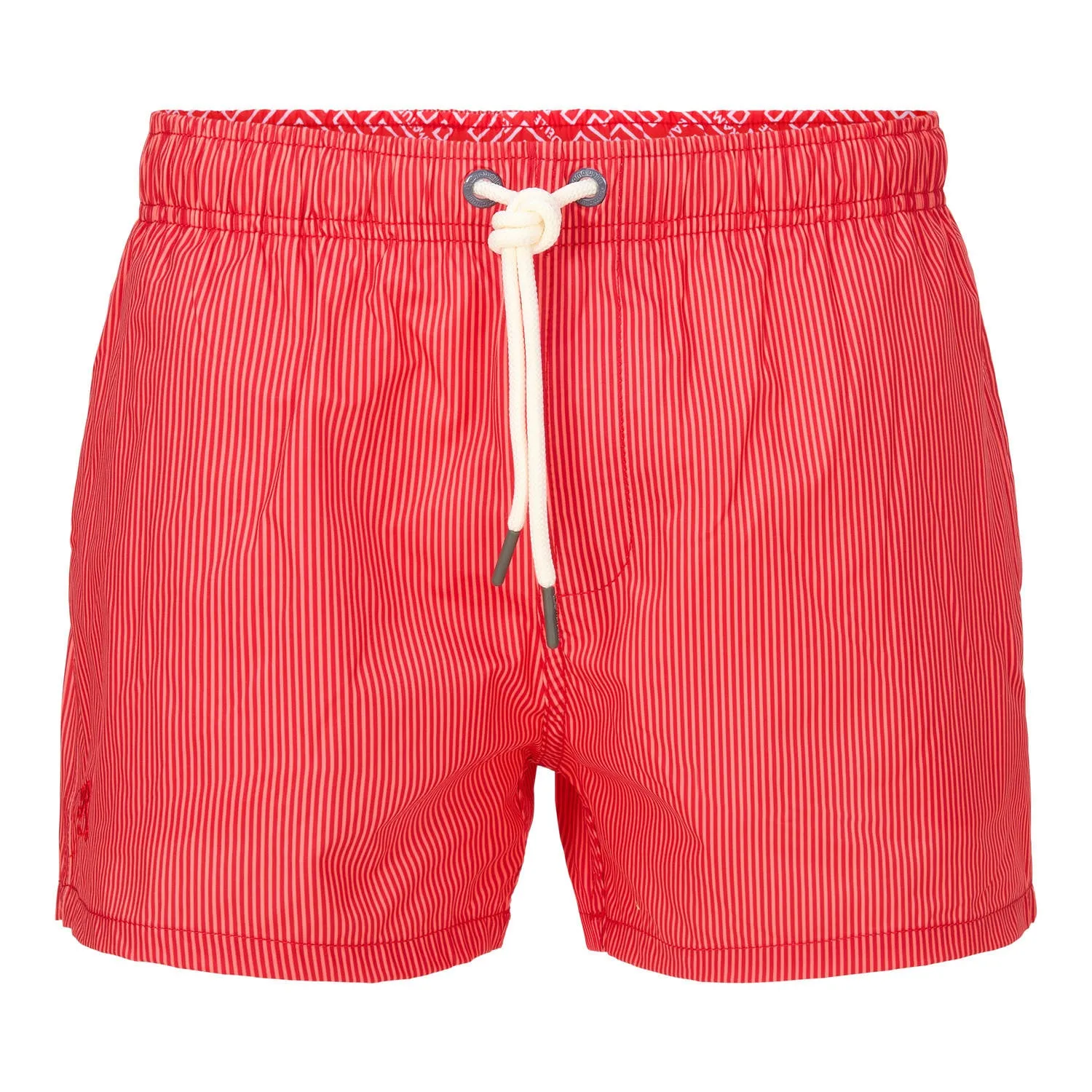 Ramatuelle Agape Herren Badeshorts kurz gestreift recycelt