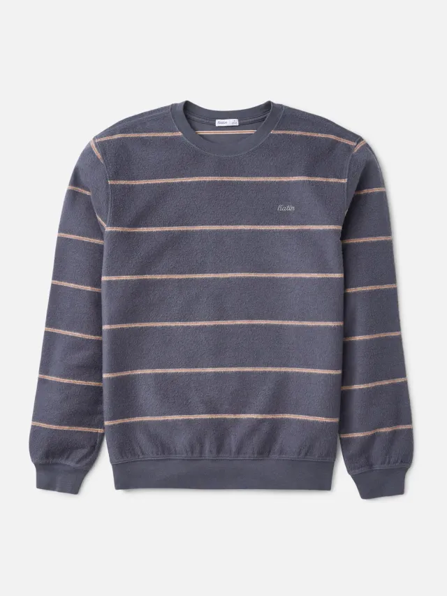 Katin Parks Crew Sweatshirt Reverse-Fleece Streifen