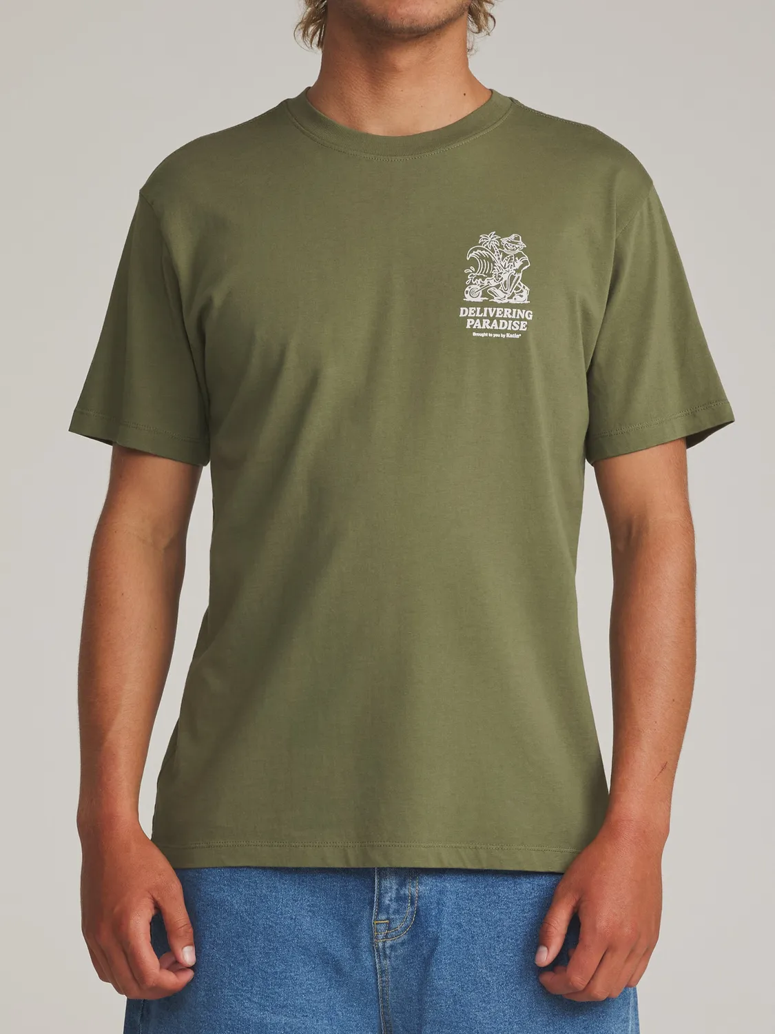 Katin Garden T-Shirt mit Paradies-Grafik