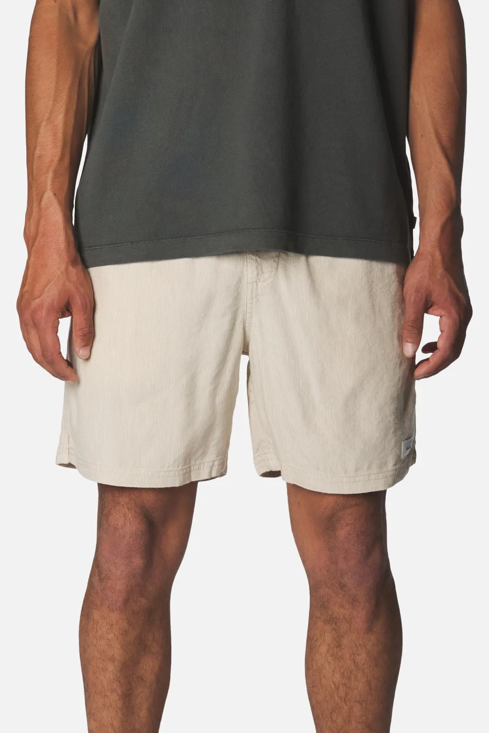 Katin Stevens Local Shorts Leinen-Rayon Streifen
