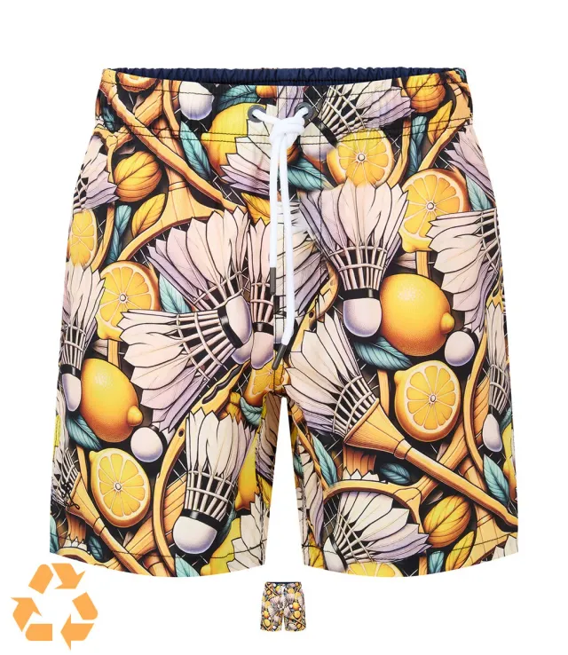 Ramatuelle Badminton Classic Fit Badeshorts Print