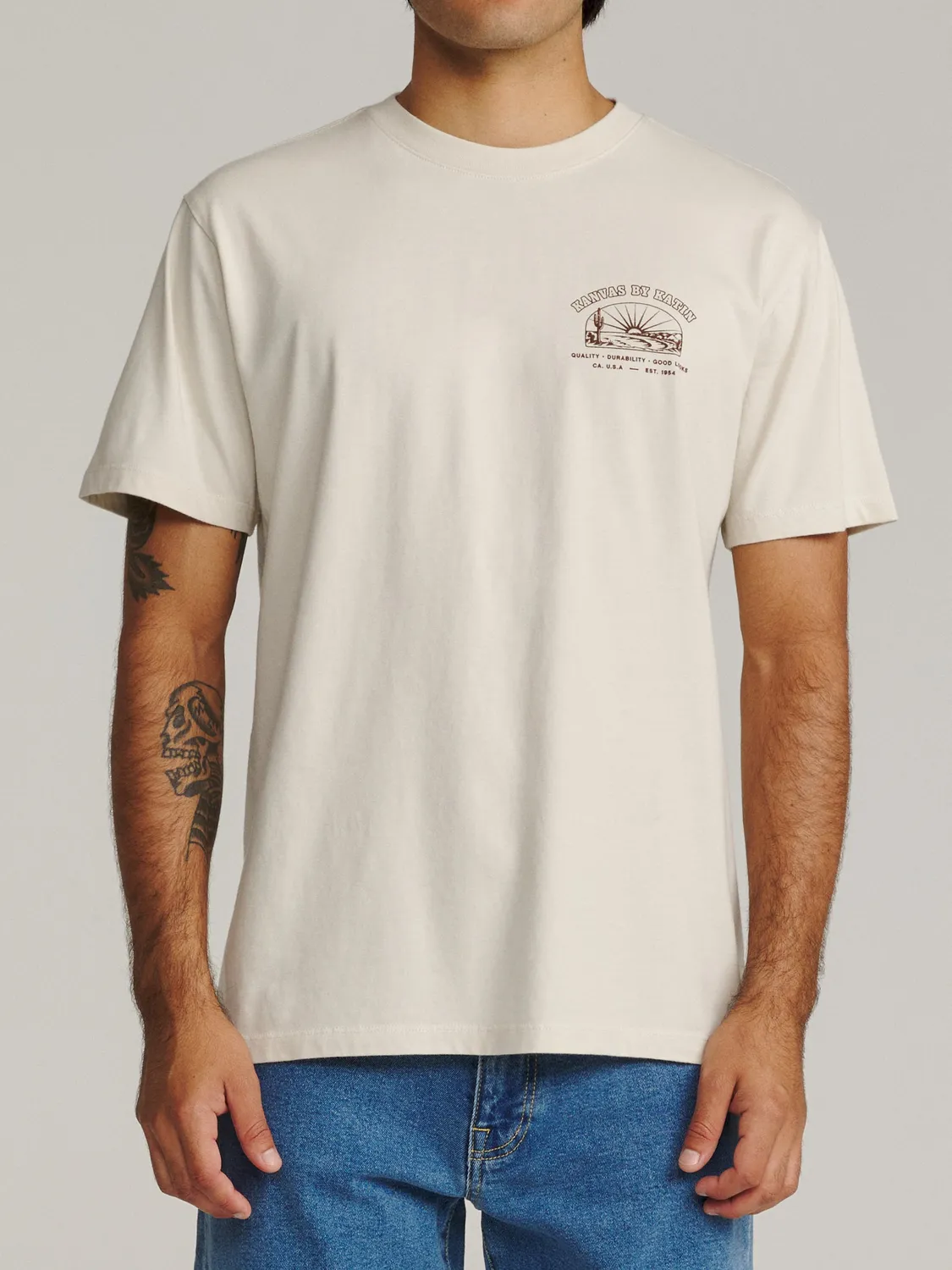 Katin Clint Tee T-Shirt mit Western-Grafik