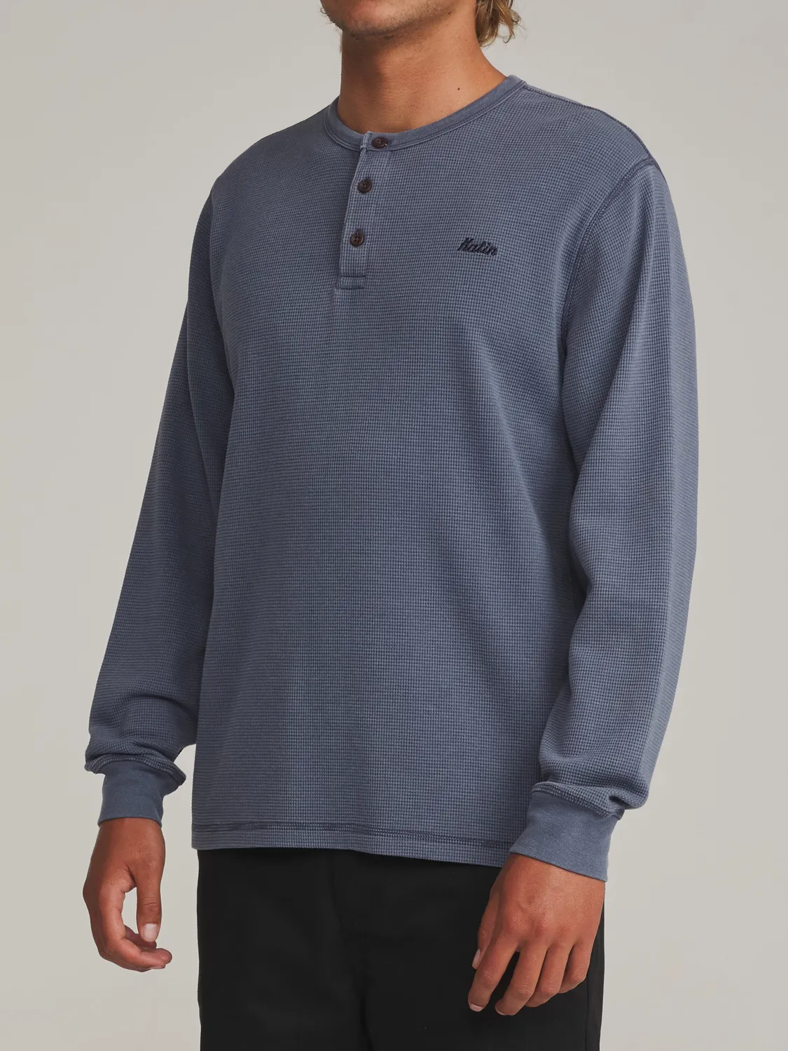 Katin Mesa Thermal Henley Longsleeve Waffle