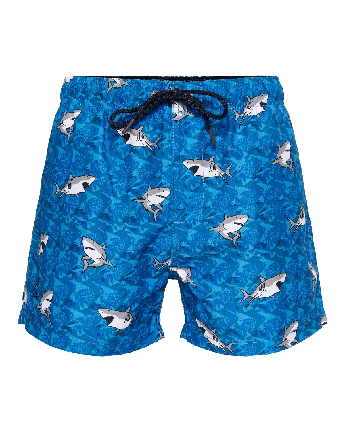 Ramatuelle Shark Badeshorts Herren Kurz Haimuster