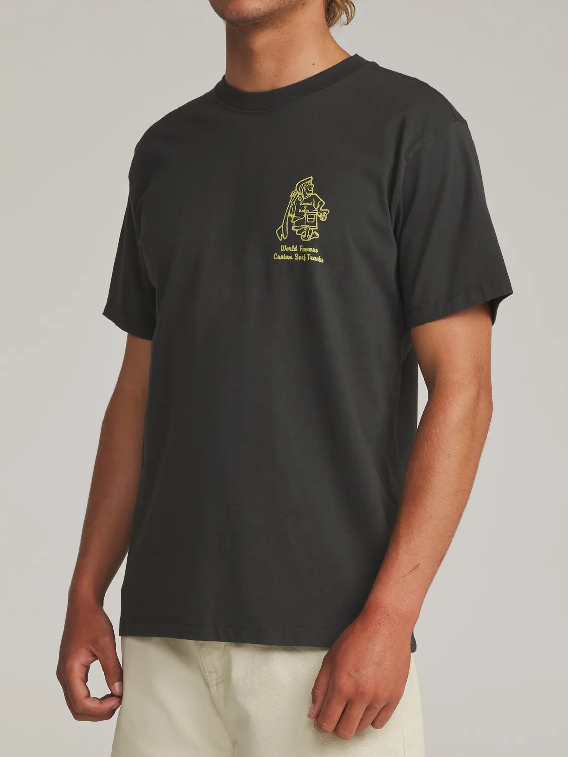 Katin Rag T-Shirt aus Bio-Baumwolle mit Surf-Print