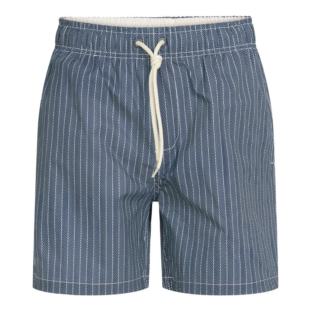 Ramatuelle Beachwear Faial Badeshorts classic Geometrie-Print