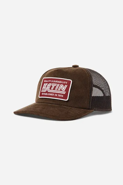Katin Pit Stop Trucker Hat Trucker Cap Cord