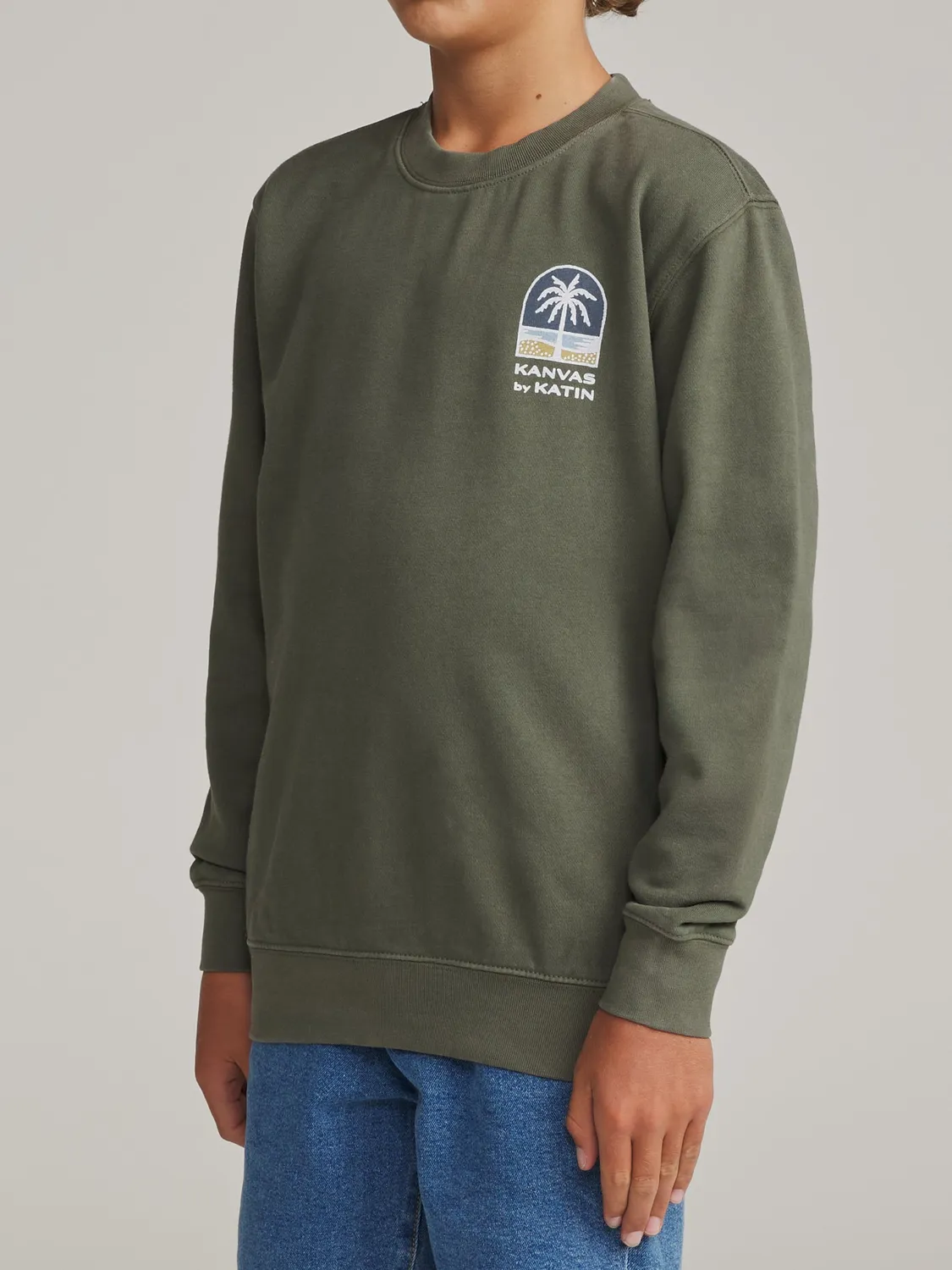 Katin Boys Passage Crew Sweatshirt Vintage-Print