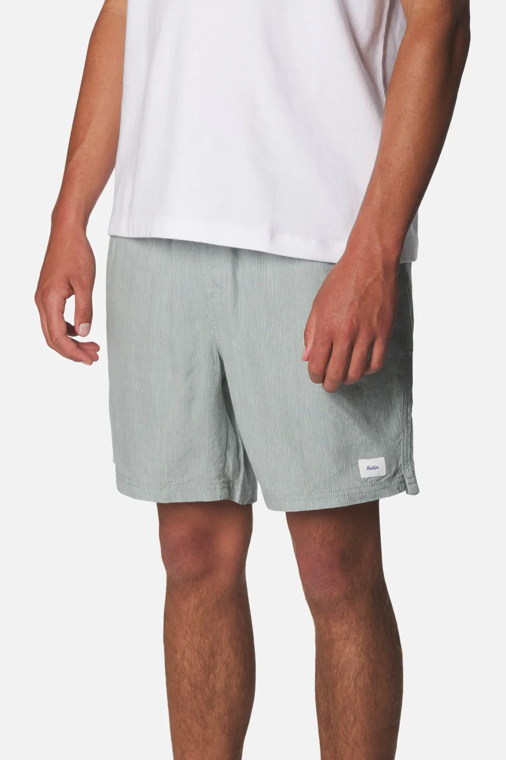 Katin Stevens Local Shorts Leinen-Rayon Streifen