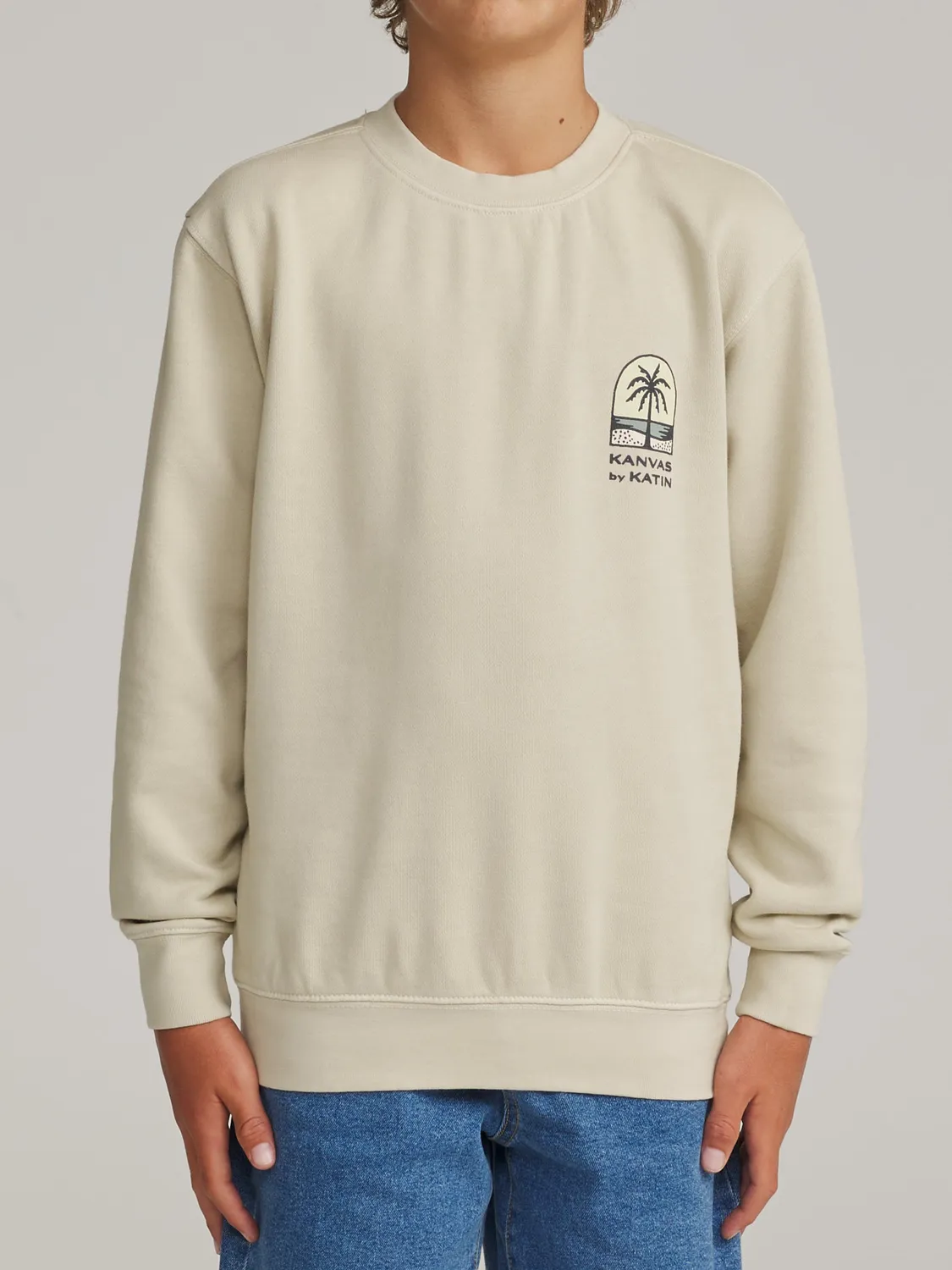 Katin Boys Passage Crew Sweatshirt Vintage-Print