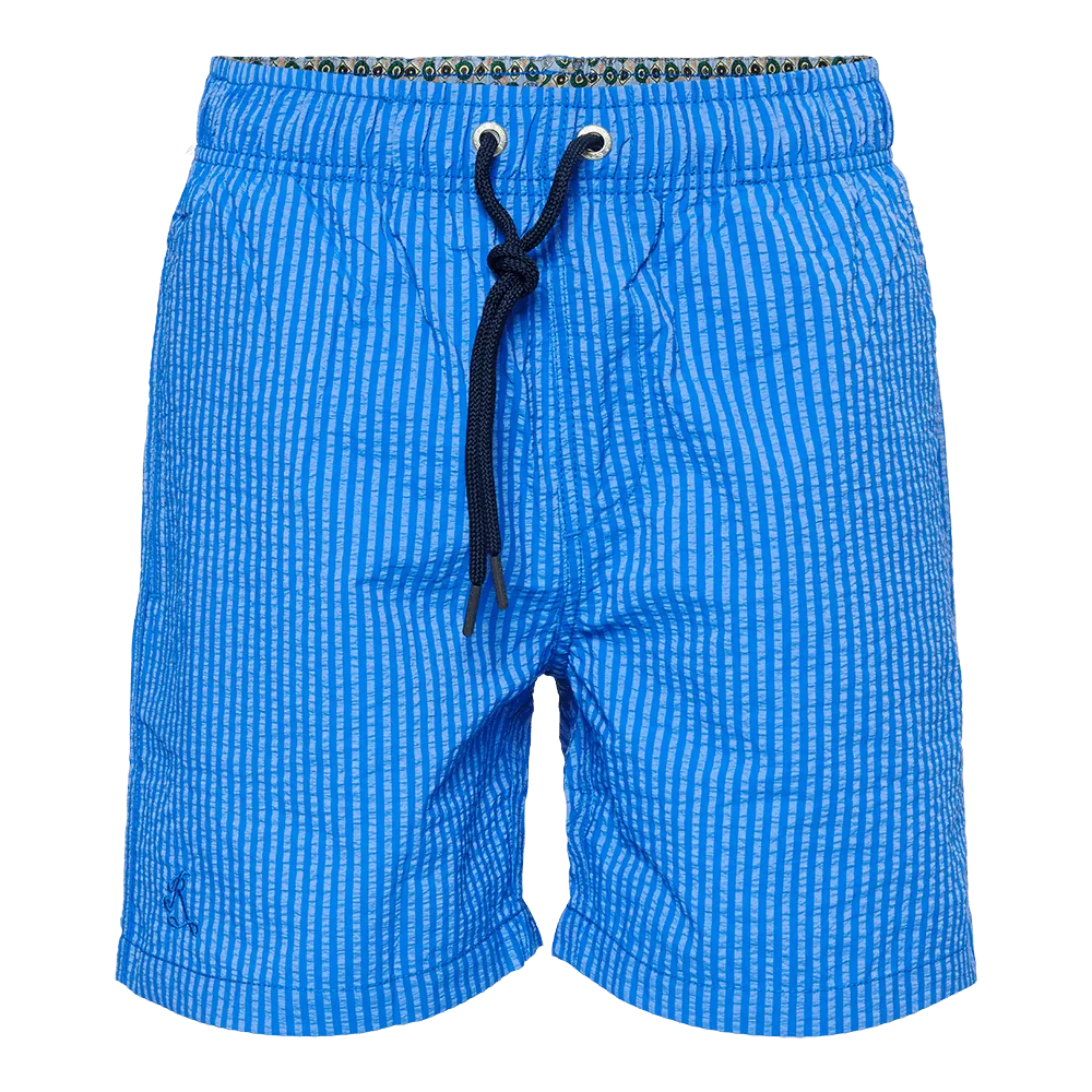 Ramatuelle Baleine Badeshorts Seersucker Streifen