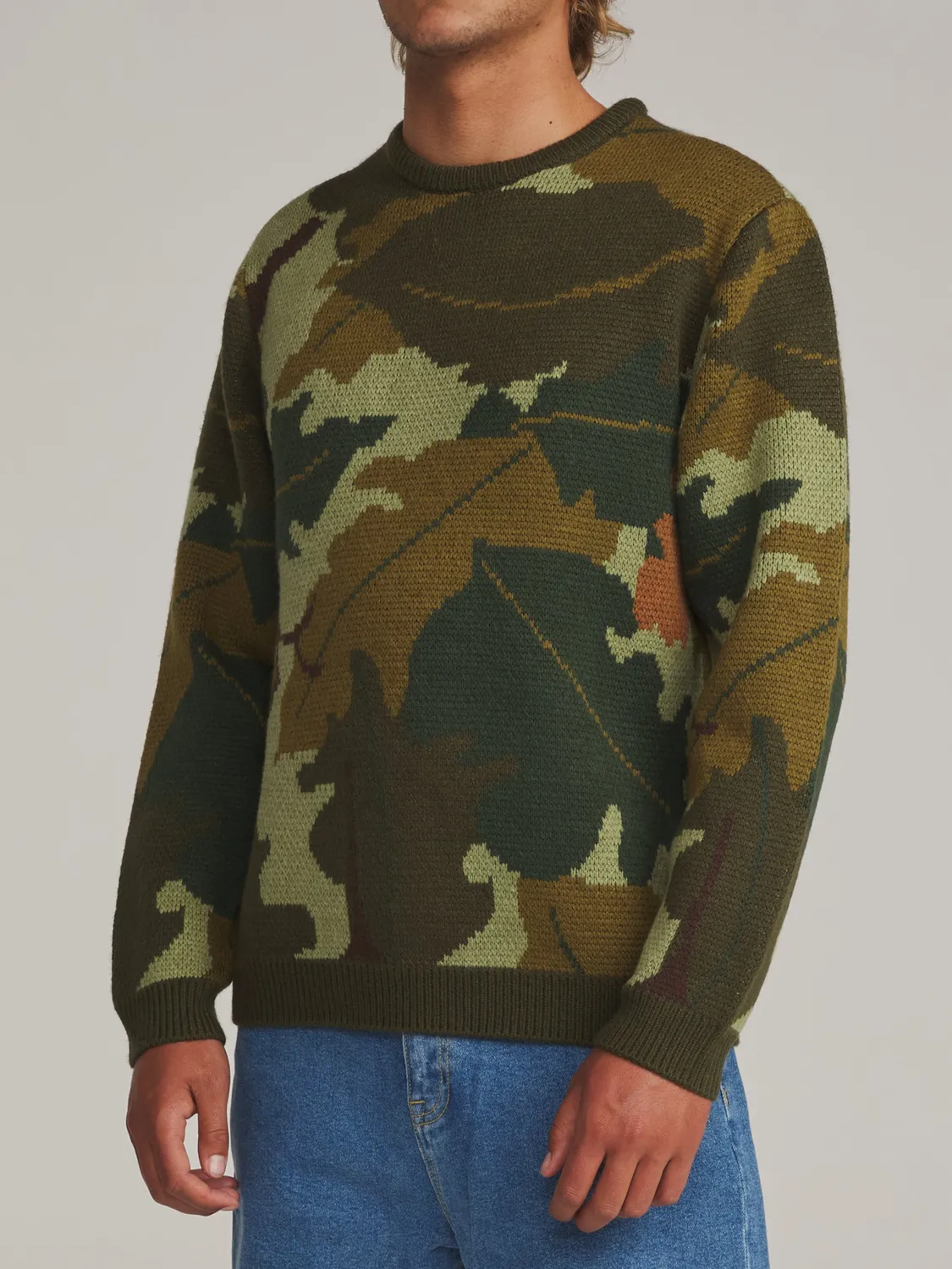 Katin Mitchell Pullover Camo-Strick Classic Fit