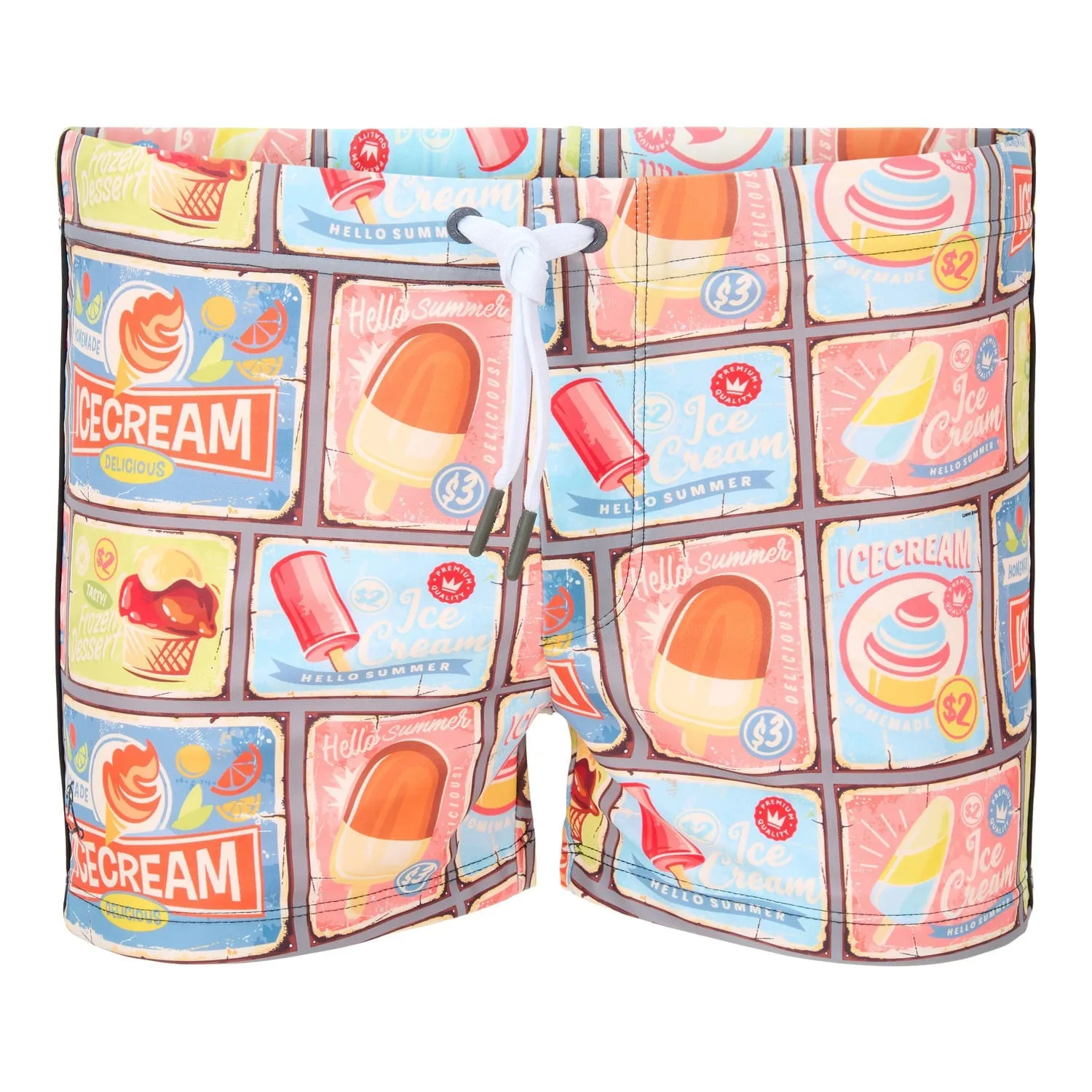 Ramatuelle Frozen Swim Trunks eng mit Eis-Print